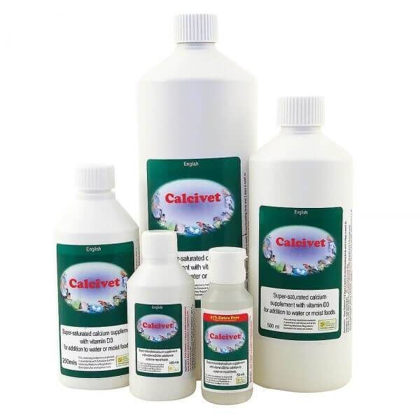 calcium liqud for parrots and birds