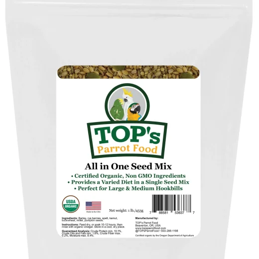 TOP's Organic All-in-One Seed Mix