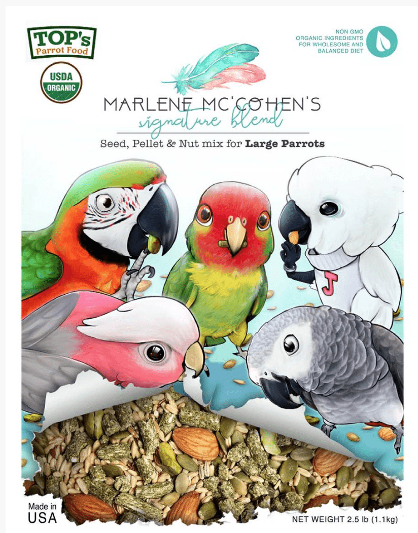 Marlene Mc`Cohens – Ключово Преливане – Големи Папагали – 1.1 кг. Храни и лакомства Храни за големи папагали Гранулирани храни