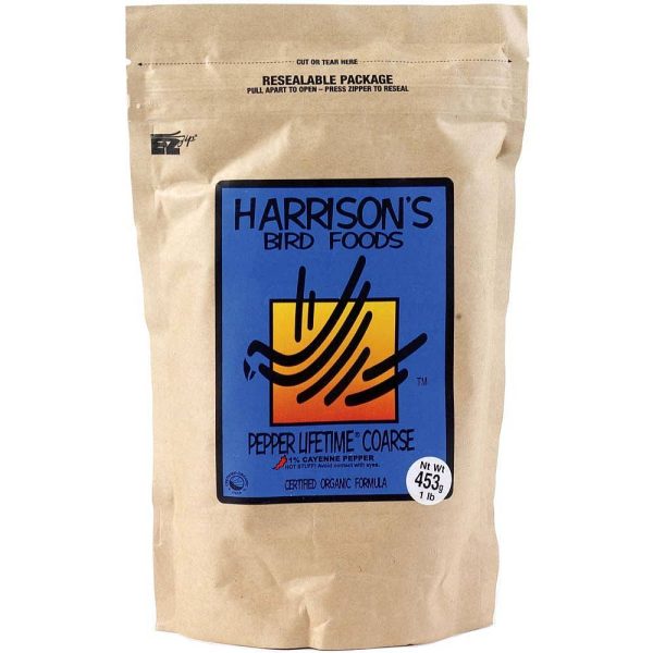 Гранула за папагали-Harrison`s PEPPER– Органик- 454 гр. Храни и лакомства Храни за големи папагали Гранулирани храни Всички продукти