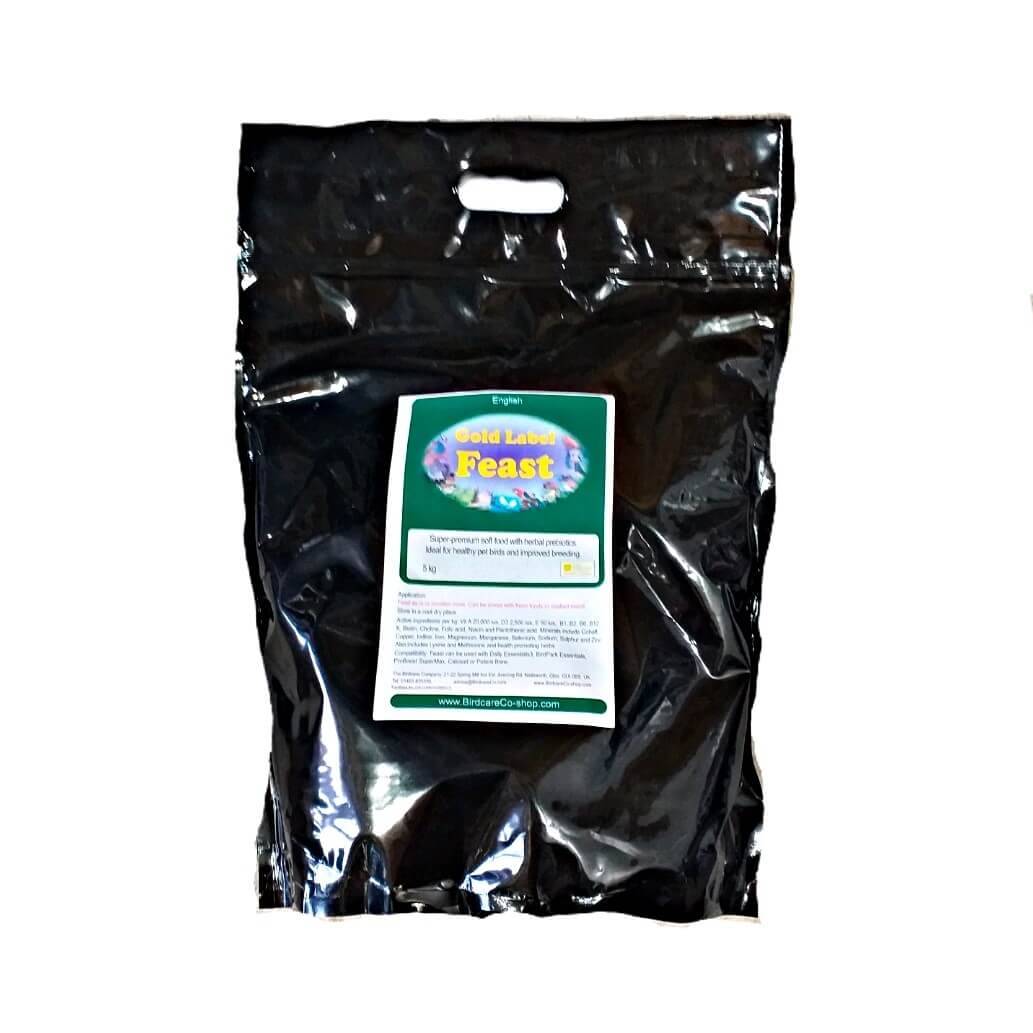 FEAST GOLD LABEL 5 KG The Birdcare Company Добавки към Храната Развъждане и Плодовитост Всички продукти