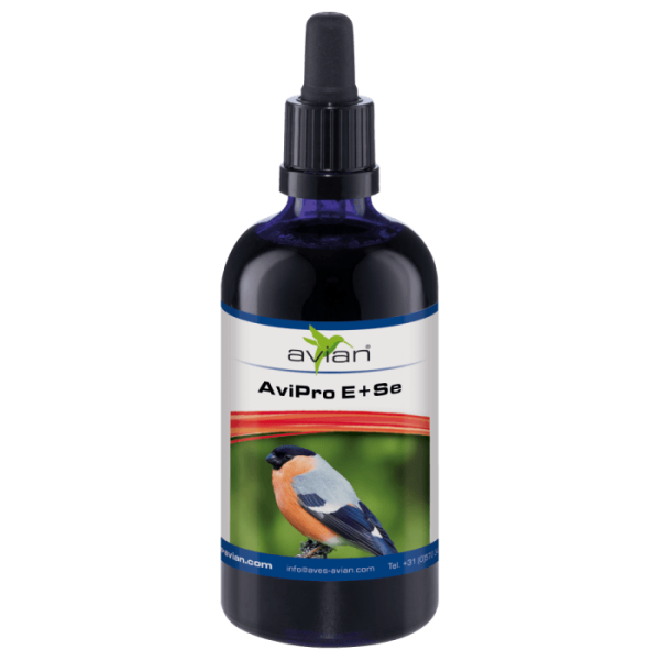 Avian AviPro – Витамин E + Селен 50 мл. Aves - Avian Добавки към Храната Подпомагане на красиво оперение Развъждане и Плодовитост Всички продукти