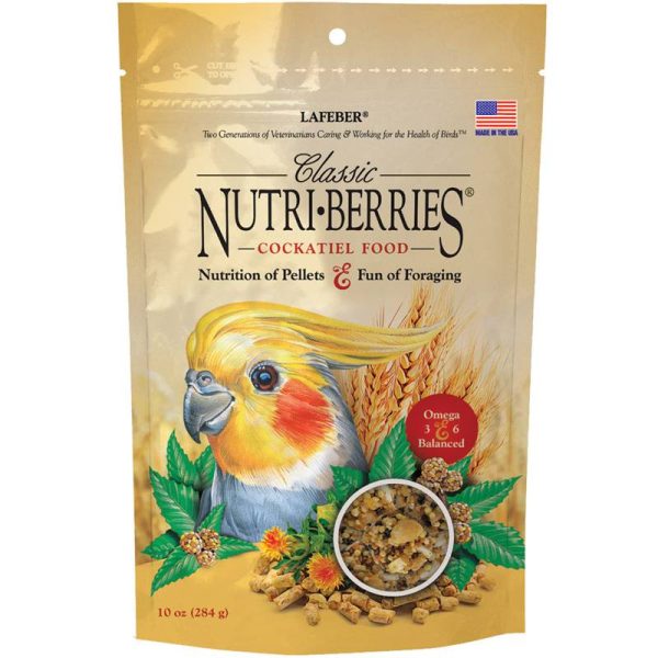 храна за папагали Lafeber Nutri-Berries – Корела, Розела, Монашески и др. 284 гр. ПАЗАРУВАНЕ ПО МАРКА Lafeber Храни и лакомства Храни за малки и средни папагали Гранулирани храни Лакомства и Други Всички продукти