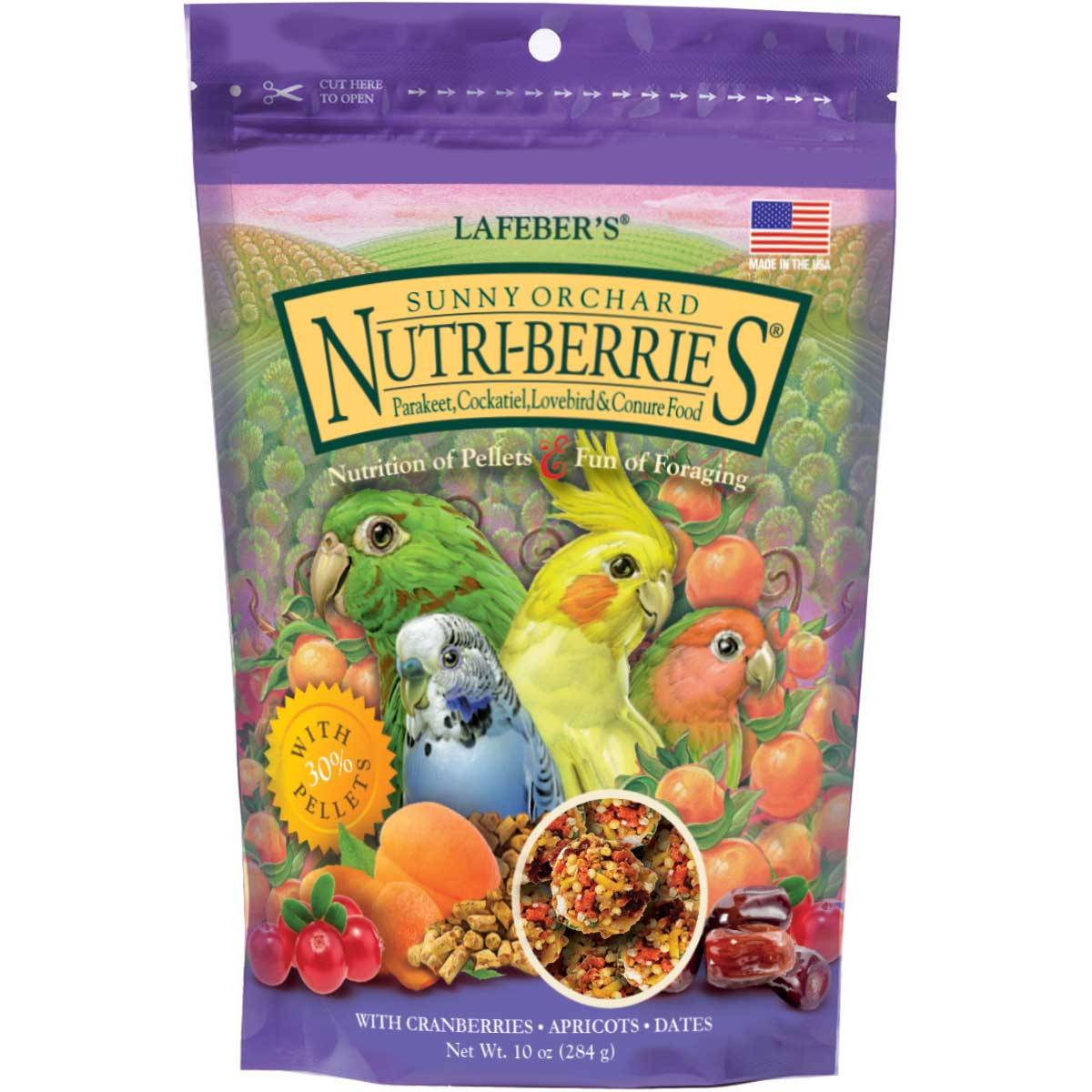 Lafeber Nutri -Berries Слънчева градина – 284 гр. Био - Органик - Храни ПАЗАРУВАНЕ ПО МАРКА Lafeber Храни и Лакомства за Папагали Храни за малки и средни папагали Гранулирани храни Лакомства и Други Всички продукти