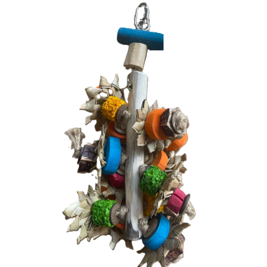 Играчка за папагали Luxury Parrot Toys Слънчогледи – Ръчна изработка