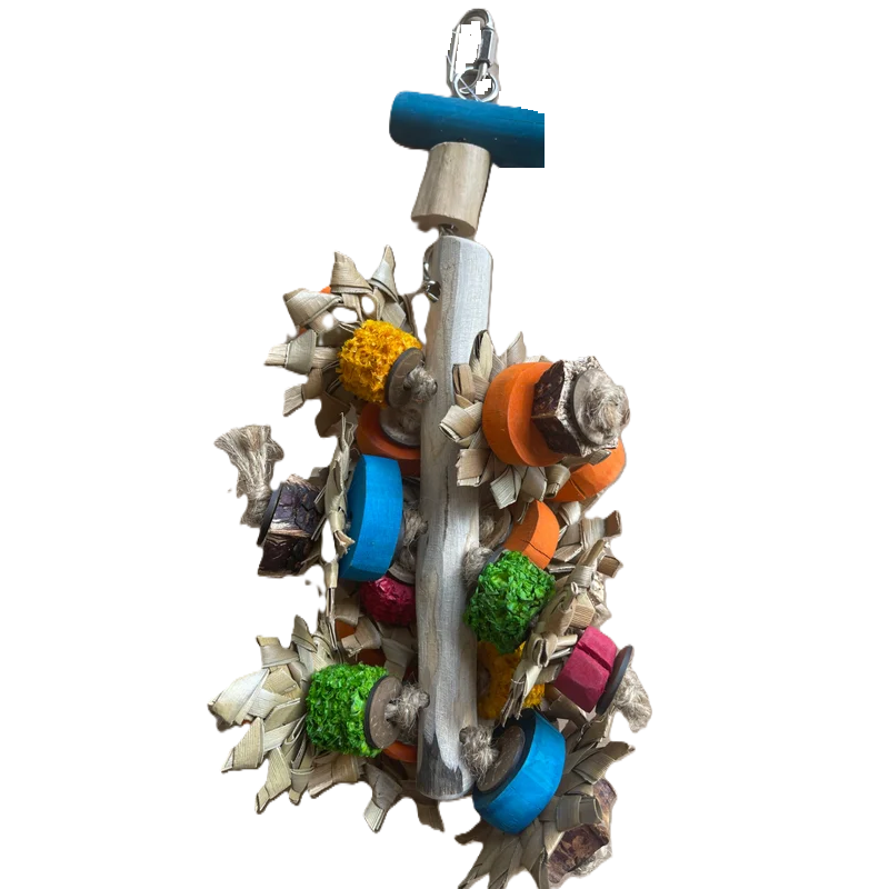 Играчка за папагали Luxury Parrot Toys Слънчогледи – Ръчна изработка